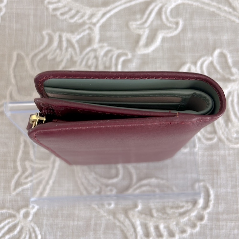 Radley London Heritage Burgundy Scottie Dog Outline Bovine Leather Wallet - Picture 4 of 14